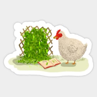 Henny Penny Picks a Peck Sticker